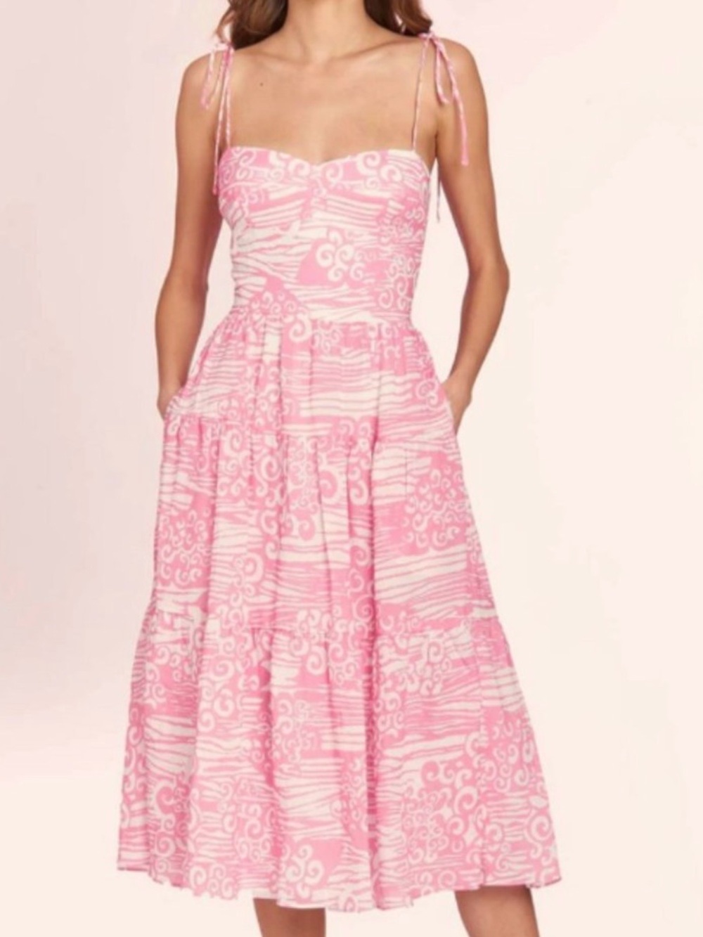 Amanda Uprichard Tula Dress in Orlando Print